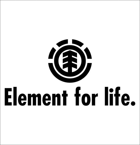 Element Skateboards 5 decal