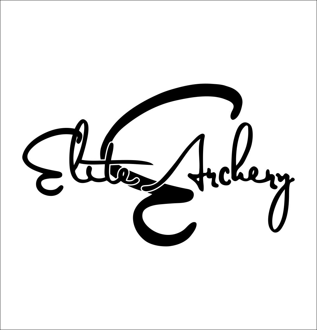 Elite Archery decal, sticker, car decal