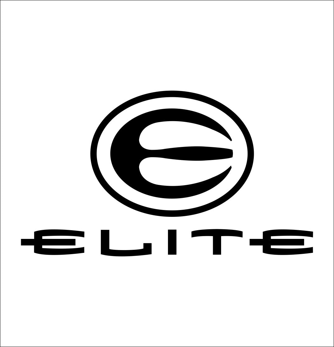 Elite Archery decal, sticker, car decal