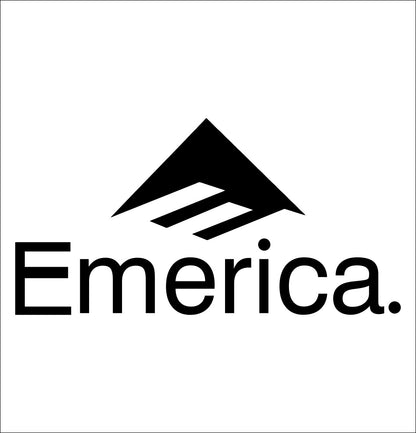 Emerica decal, skateboarding decal, car decal sticker