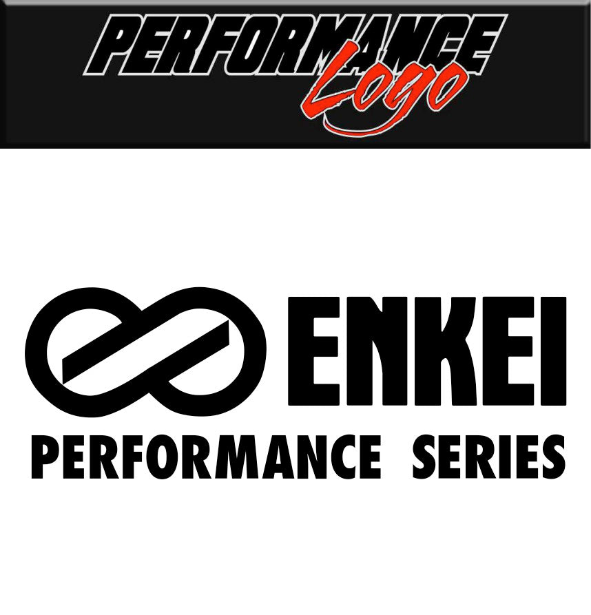 Enkei decal, performance car decal sticker