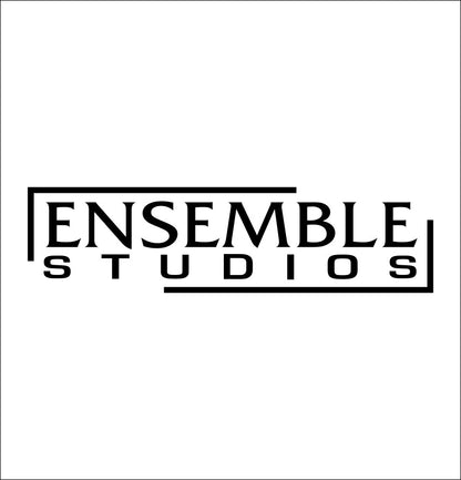 Ensemble Studios decal, video game decal, sticker, car decal