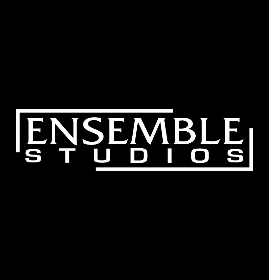 Ensemble Studios decal, video game decal, sticker, car decal