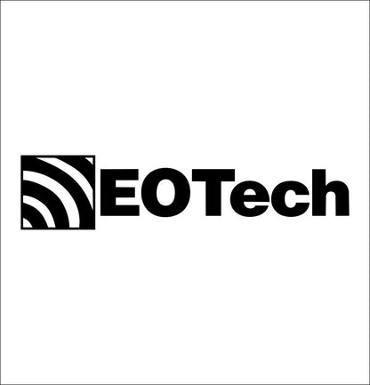 EOTECH decal, sticker, firearm decal sticker