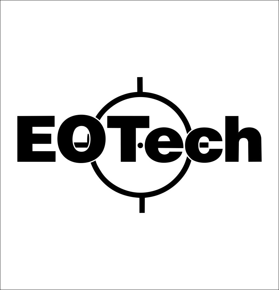 EOTECH decal, sticker, firearm decal sticker