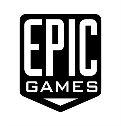 Epic Games decal, video game decal, sticker, car decal