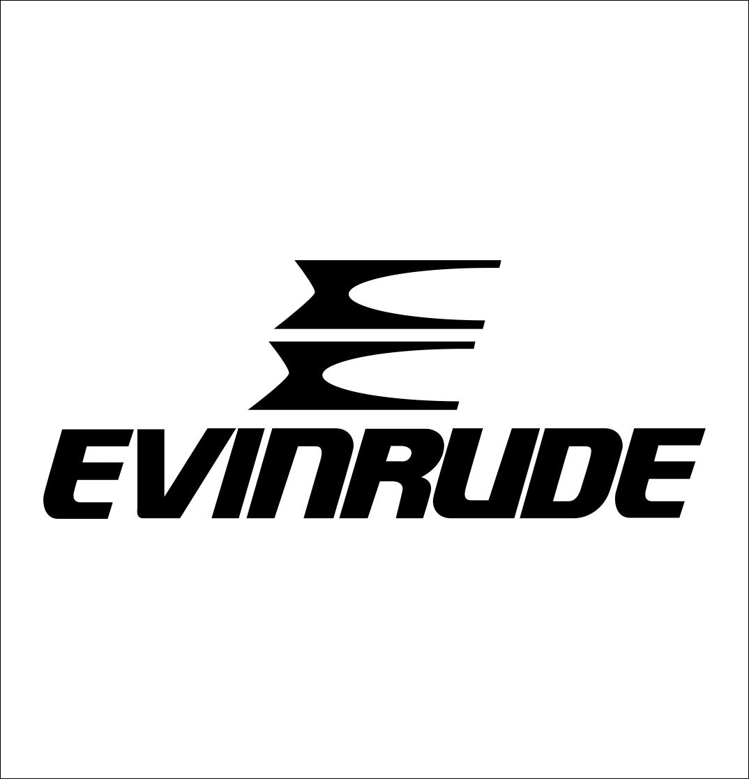 Evinrude decal, sticker, hunting fishing decal