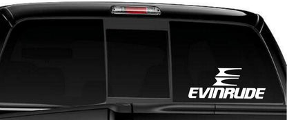 Evinrude decal, sticker, car decal