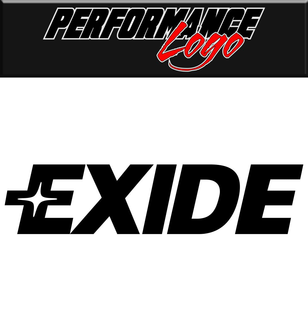 Exide decal – North 49 Decals