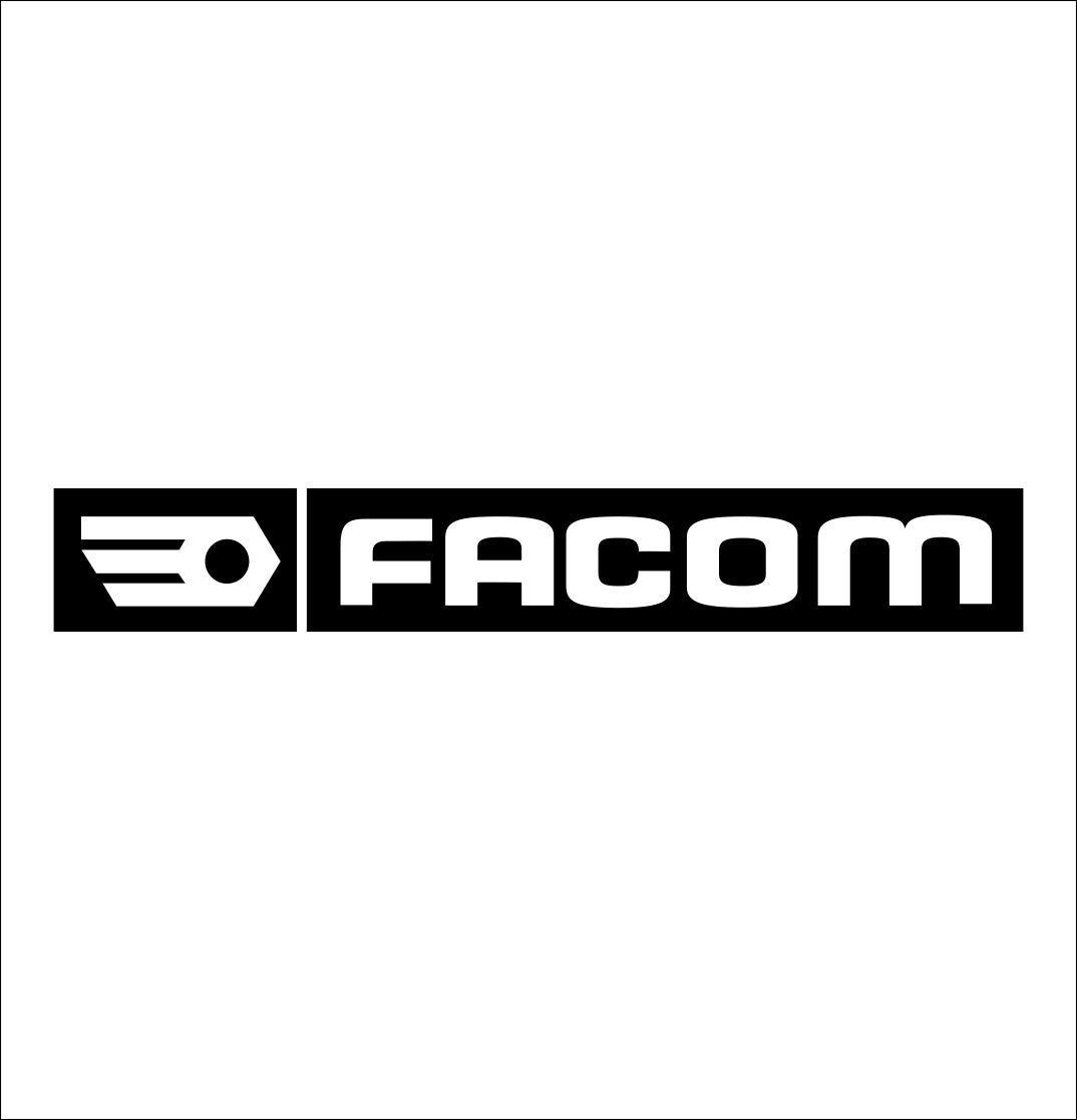 facom decal, car decal sticker