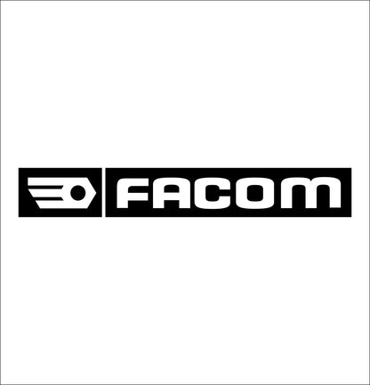 facom decal, car decal sticker