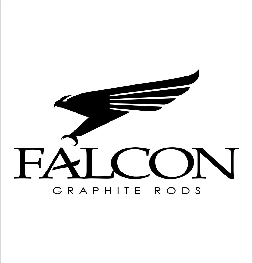Hooked on Falcon Rods decal – North 49 Decals