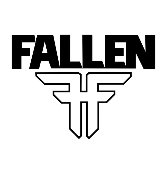 Fallen Footwear decal, skateboarding decal, car decal sticker