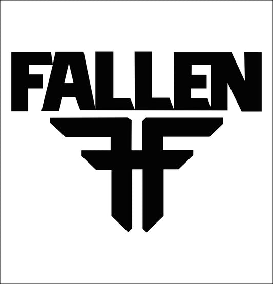 Fallen Footwear decal, skateboarding decal, car decal sticker