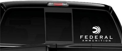 Federal Ammunition decal, sticker, car decal