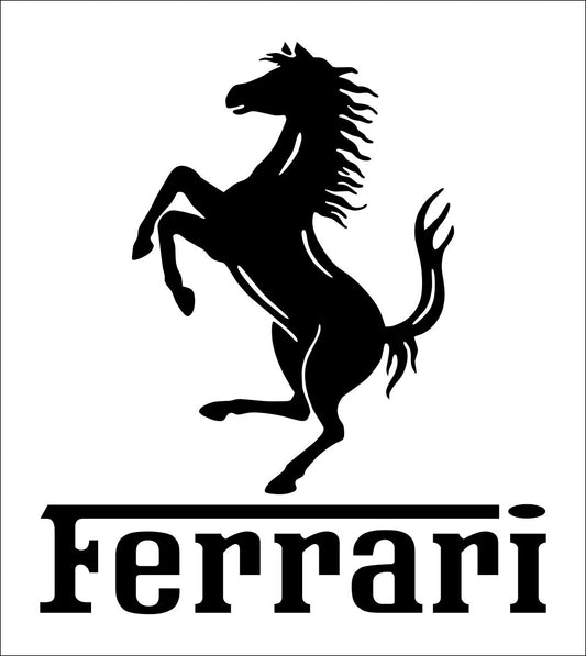 Ferrari decal, sticker, car decal