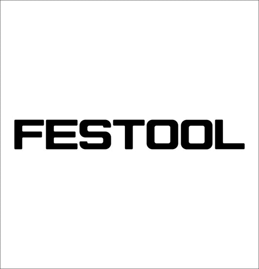 festool decal, car decal sticker