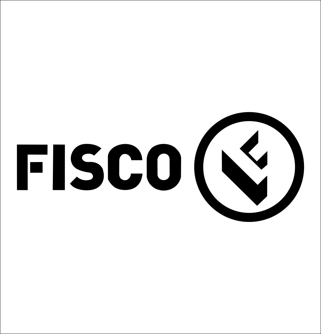 fisco tools decal, car decal sticker