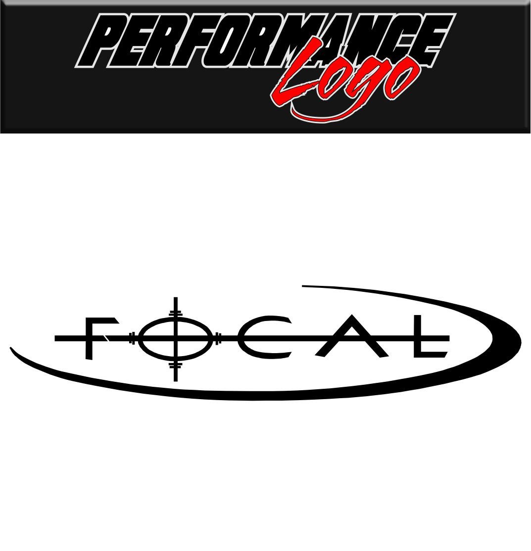 Focal Wheels decal performance decal sticker