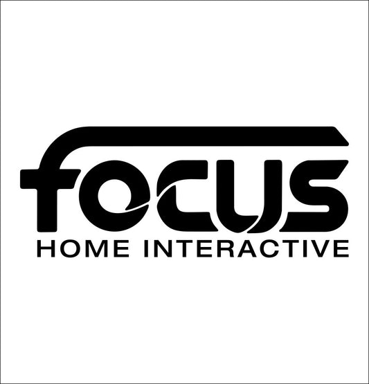 Focus Home Interactive decal, video game decal, sticker, car decal