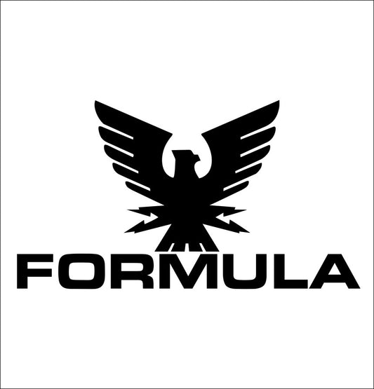 Formula Boats decal, fishing hunting car decal sticker