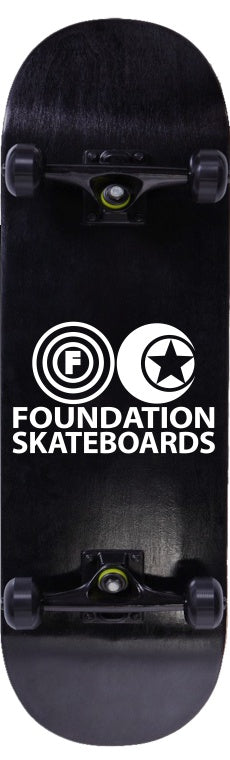 Foundation Skateboards decal, skateboarding decal, car decal sticker