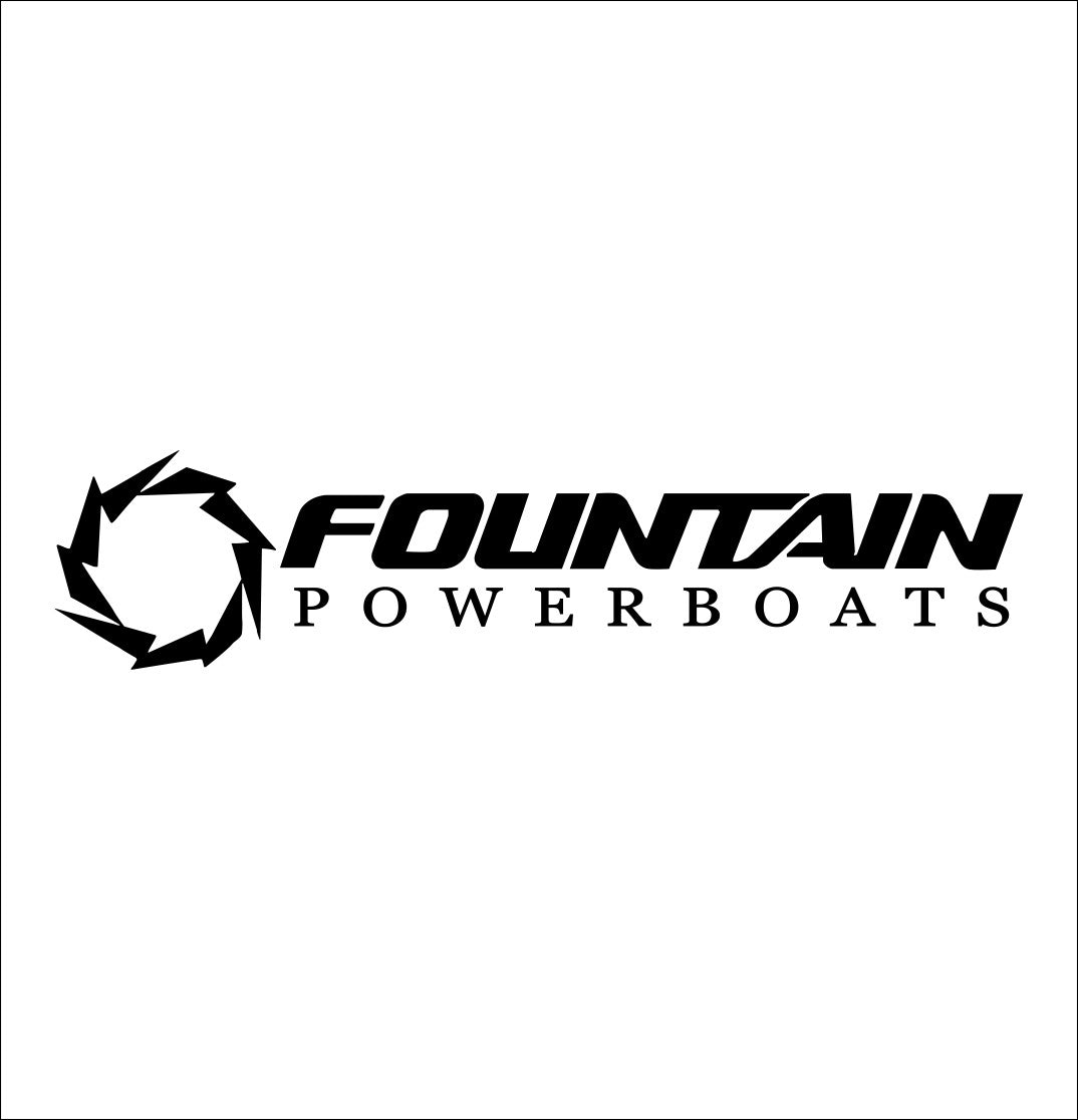 Fountain Boats decal – North 49 Decals