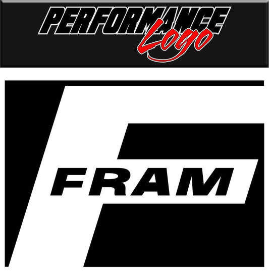 Fram decal performance decal sticker