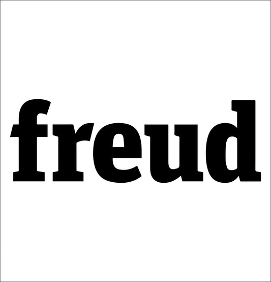 freud tools decal, car decal sticker