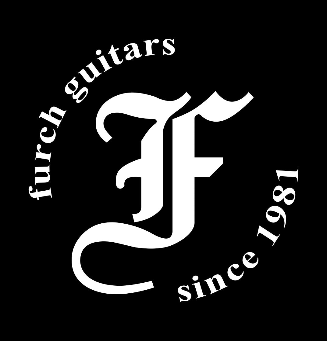 Furch Guitars decal, music instrument decal, car decal sticker