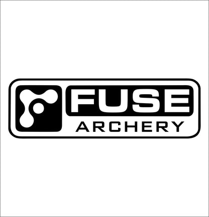 Fuse Archery decal, fishing hunting car decal sticker