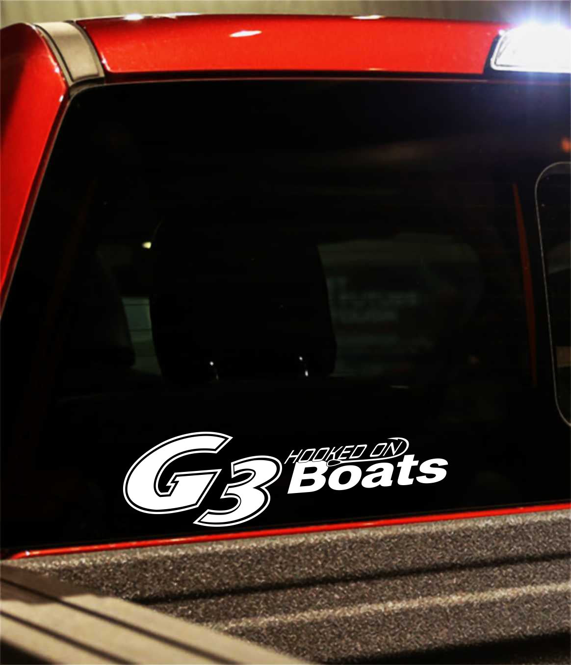 g3 boats decal, car decal, fishing sticker