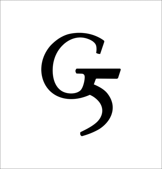 g5 outdoors decal, car decal sticker