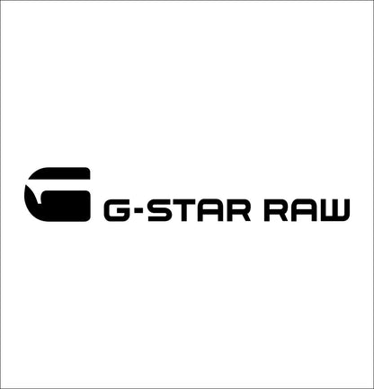 G Star decal, car decal sticker