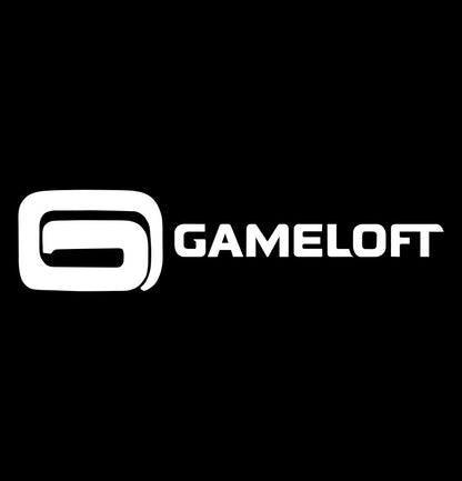 Gameloft decal, video game decal, sticker, car decal