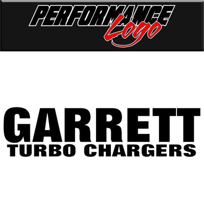 garrett turbo chargers decal performance decal sticker - North 49 Decals