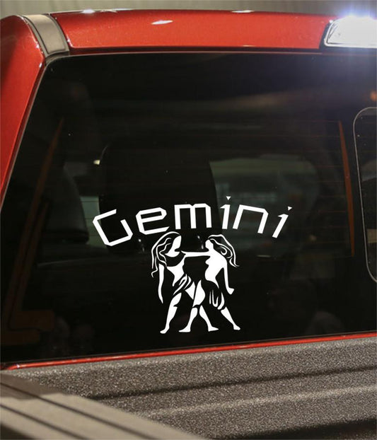 gemini 2 zodiac decal - North 49 Decals