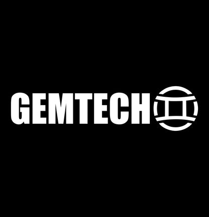 Gemtech decal, firearm decal, car decal sticker