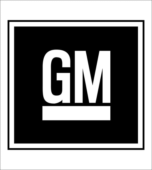 General Motors decal, sticker, car decal