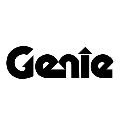 Genie decal, car decal sticker