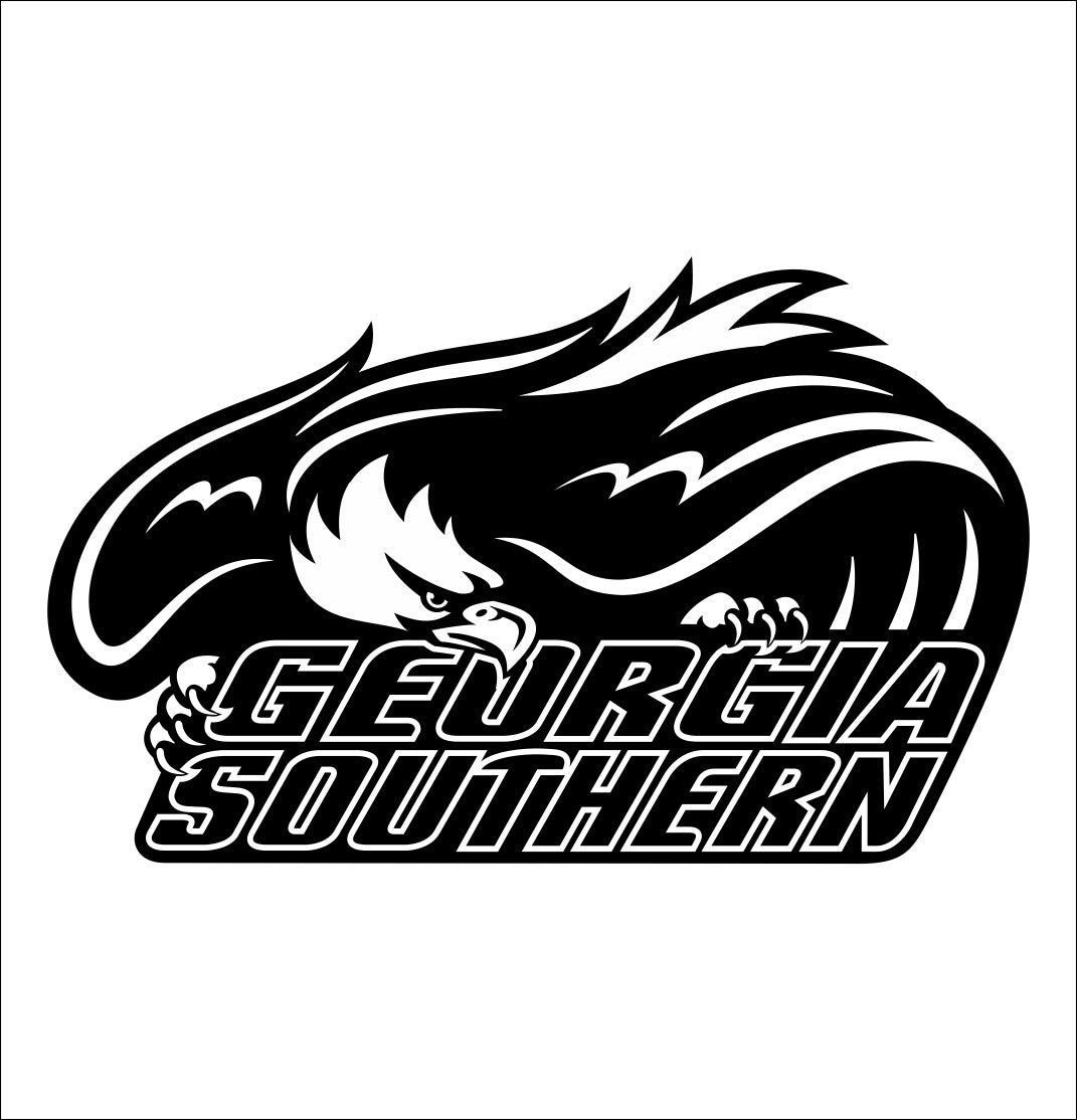 Georgia Southern Eagles decal, car decal sticker, college football