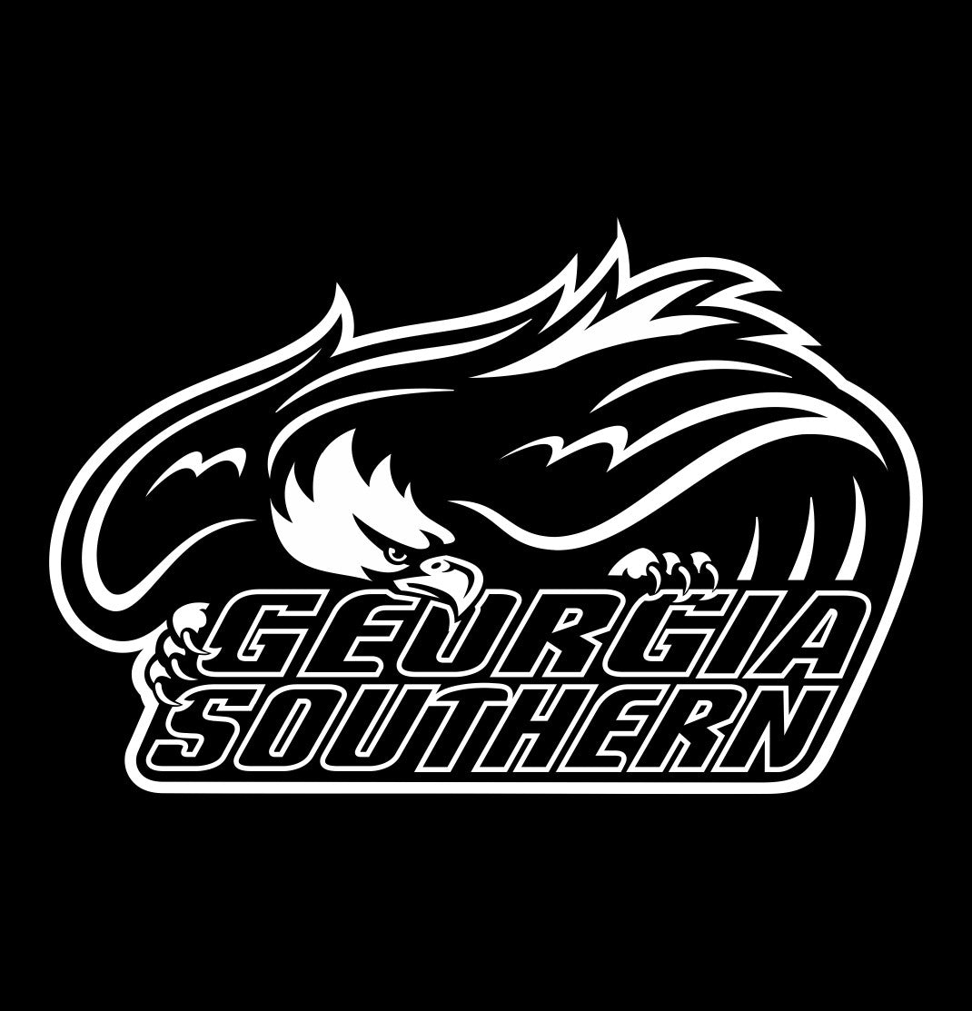 Georgia Southern Eagles decal, car decal sticker, college football