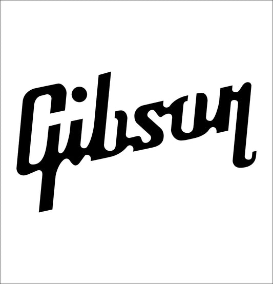 Gibson decal, music instrument decal, car decal sticker