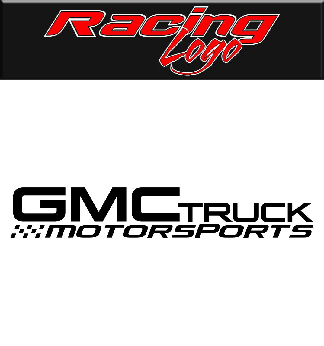 GMC Truck Motorsports Racing decal – North 49 Decals