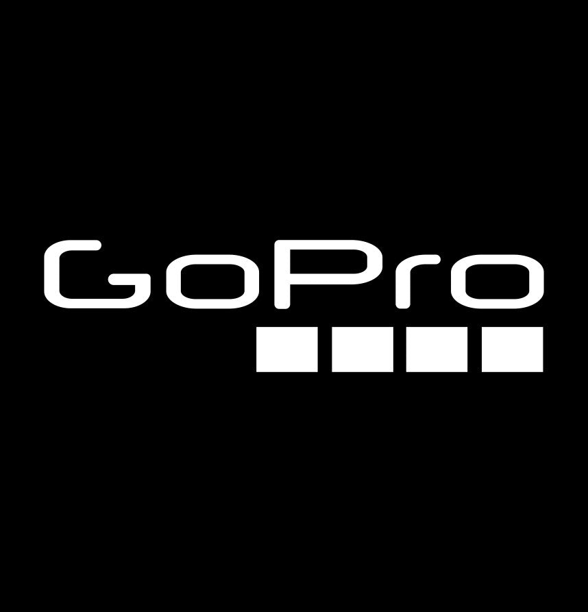 GoPro decal, sticker, ski snowboard decal