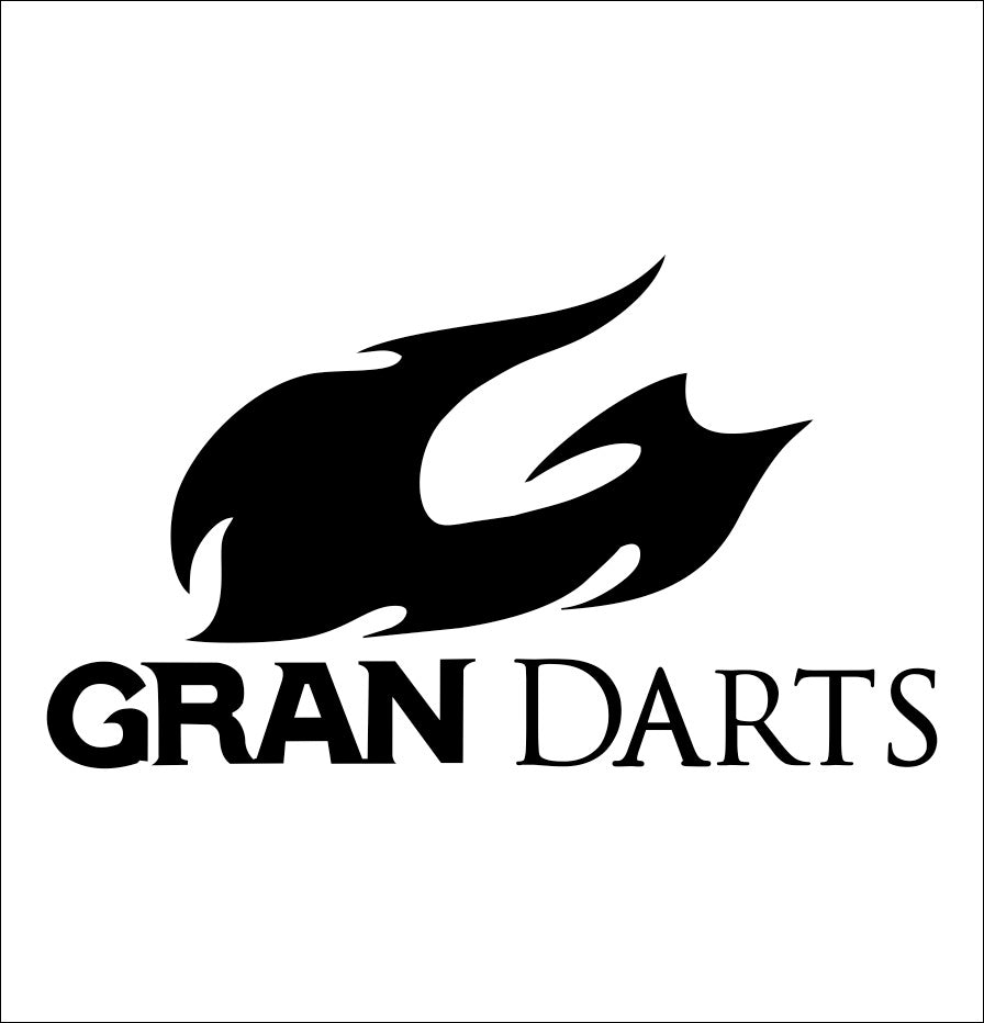 Gran Darts decal, darts decal, car decal sticker