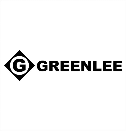 greenlee decal, car decal sticker