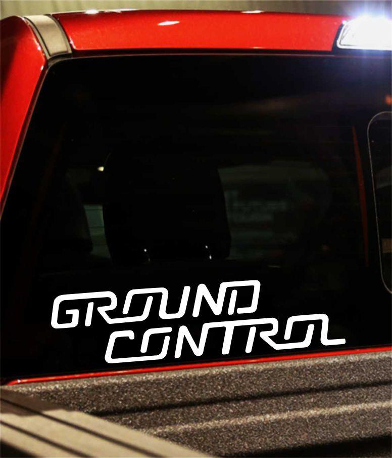 ground control performance logo decal - North 49 Decals