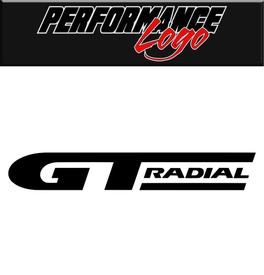 GT Radial decal, car decal, sticker