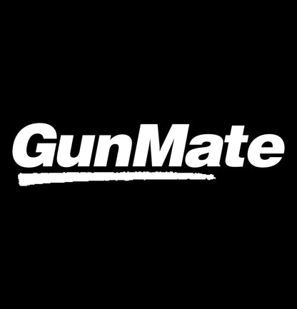 GunMate decal, fishing hunting car decal sticker